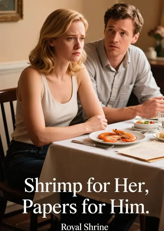 Shrimp for Her, Papers for Him Novel Cover