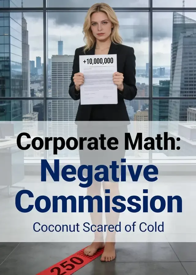 Corporate Math: Negative Commission Novel Cover