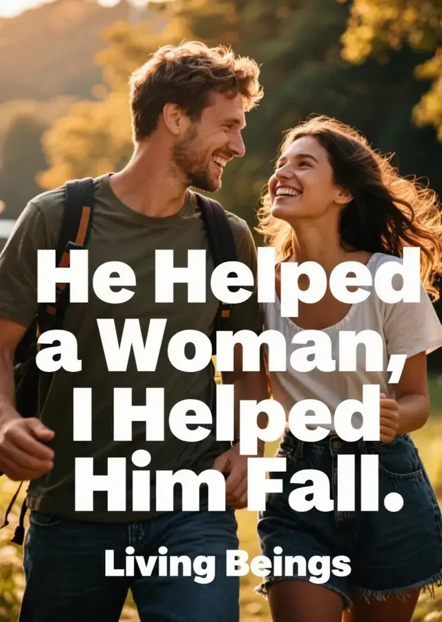 He Helped a Woman, I Helped Him Fall