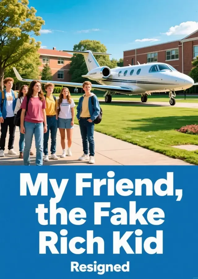 My Friend, the Fake Rich Kid Novel Cover