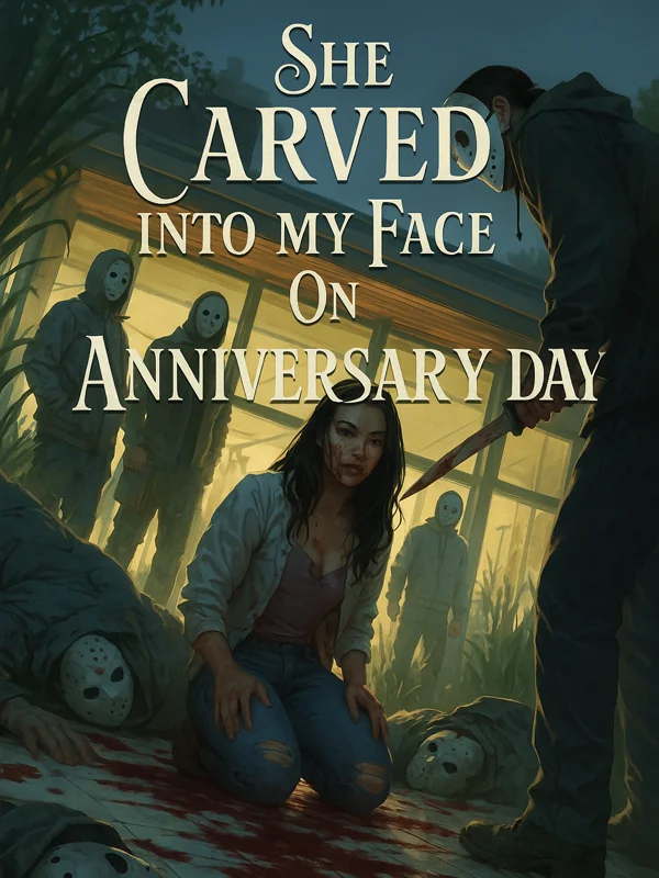 She Carved Into My Face On Anniversary Day Novel Cover