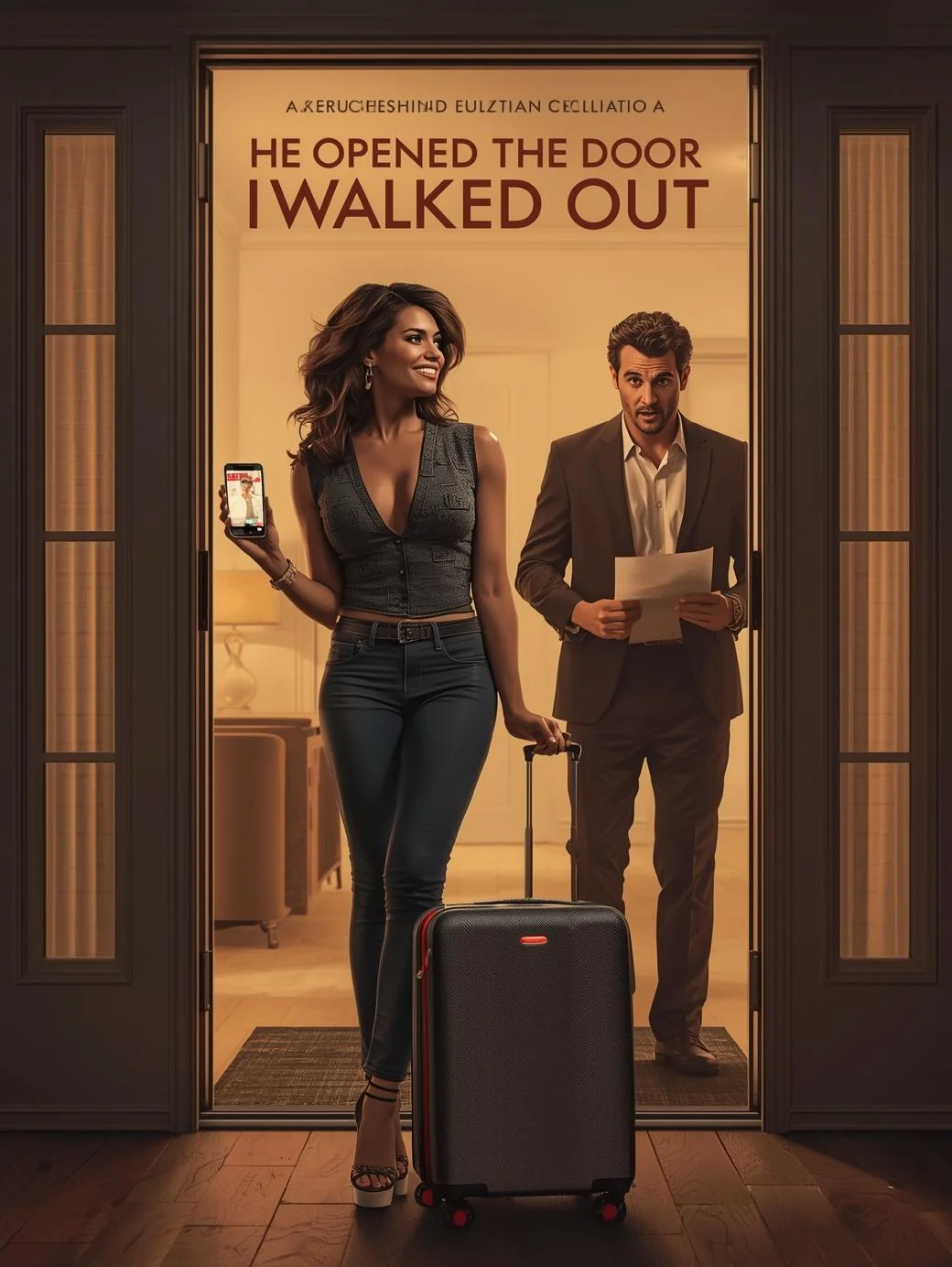 He Opened the Door, I Walked Out Novel Cover