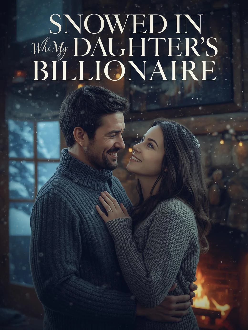 SNOWED IN WITH MY DAUGHTER'S BILLIONAIRE Novel Cover