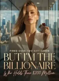 Fired Over Two Gift Cards,But I'm the Billionaire Who Holds Their $200 Million