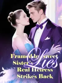 Framed by Sweet Sister’s Lies, Real Heiress Strikes Back Novel Cover