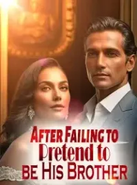 After Failing to Pretend to be His Brother Novel Cover