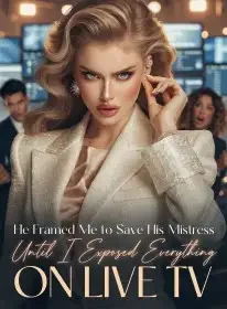 He Framed Me to Save His Mistress,Until I Exposed Everything on Live TV Novel Cover