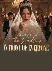 I Called Off the Wedding in Front of Everyone Novel Cover