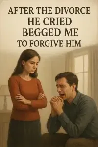 After the divorce, he cried and begged me to forgive him