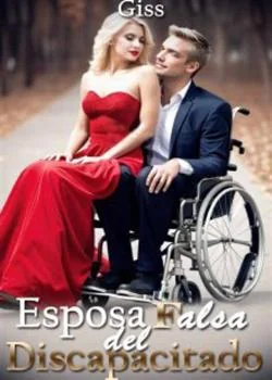 Portada de la novela Esposa falsa del discapacitado