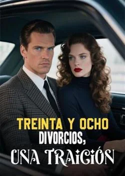 Portada de la novela Treinta y ocho divorcios, una traición