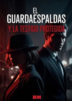 Portada de la novela EL GUARDAESPALDAS Y LA TESTIGO PROTEGIDA