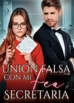 Portada de la novela Unión falsa con mi fea secretaria