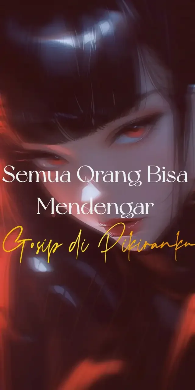 Sampul Novel Semua Orang Bisa Mendengar Gosip di Pikiranku