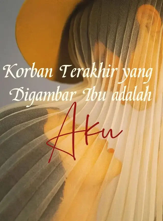 Sampul Novel Korban Terakhir yang Digambar Ibu adalah Aku