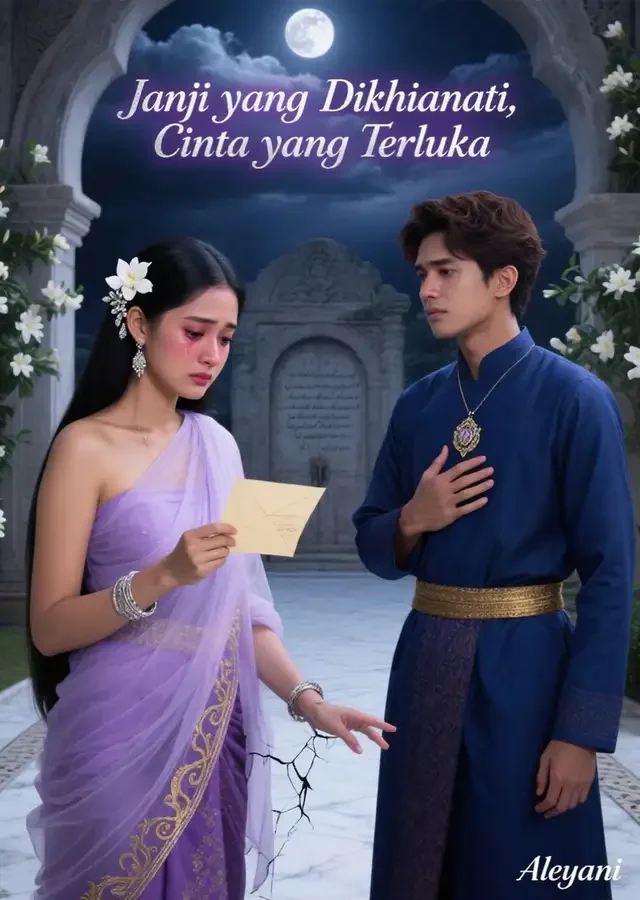 Sampul Novel Janji yang Dikhianati, Cinta yang Terluka