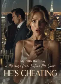 On My 30th Birthday, a Message from Future Me Said: He's Cheating Novel Cover
