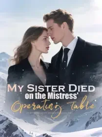 My Sister Died on the Mistress' Operating Table Novel Cover