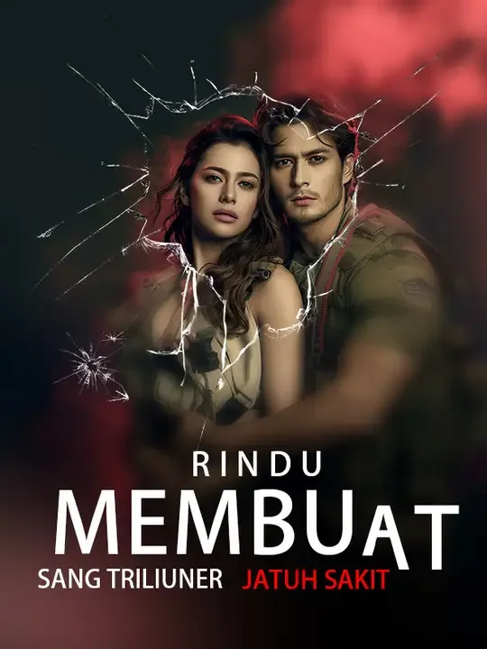 Sampul Novel Rindu Membuat Sang Triliuner Jatuh Sakit
