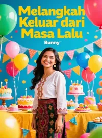 Sampul Novel Melangkah Keluar dari Masa Lalu