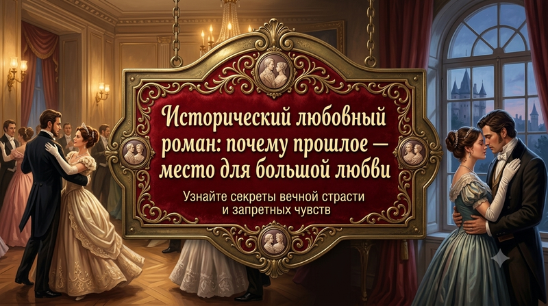 Исторический любовный роман: почему прошлое — лучшее место для большой любви