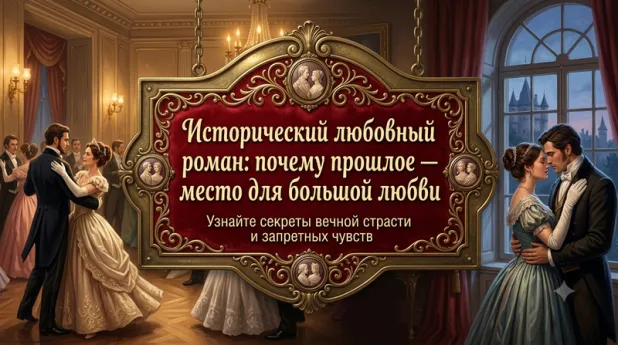Исторический любовный роман: почему прошлое — лучшее место для большой любви