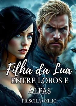 Capa do romance Filha da Lua: Entre Lobos e Alfas