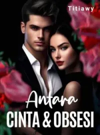 Sampul Novel Antara Cinta Dan Obsesi