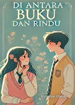 Sampul Novel DI ANTARA BUKU DAN RINDU