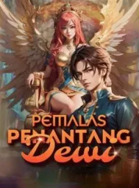 Sampul Novel Pemalas Penantang Dewi