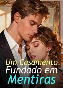 Capa do romance Um Casamento Fundado em Mentiras