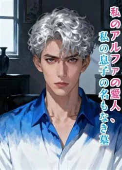 私のアルファの愛人、私の息子の名もなき墓 の小説カバー