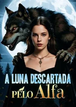 Capa do romance A Luna descartada pelo Alfa