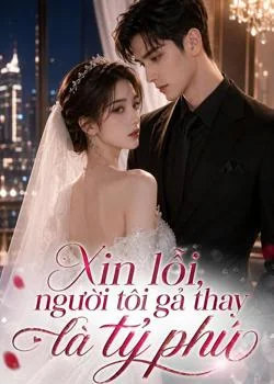 Bìa tiểu thuyết Xin lỗi, người tôi gả thay là tỷ phú