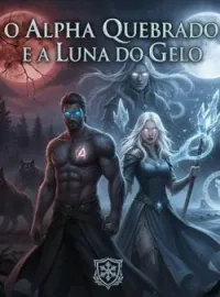 Capa do romance O Alpha Quebrado e a Luna do Gelo