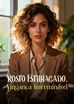 Capa do romance Rosto Estilhaçado, Vingança Interminável