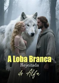 Capa do romance A Loba Branca Rejeitada do Alfa