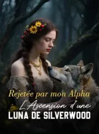 Couverture du roman Rejetée par mon Alpha : L'Ascension d'une Luna de Silverwood