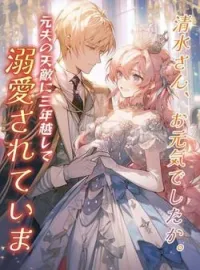 清水さん、お元気でしたか。元夫の天敵に三年越しで溺愛されています の小説カバー