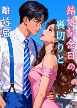 結婚記念日の裏切りと離婚届 の小説カバー