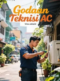 Sampul Novel Godaan Teknisi AC