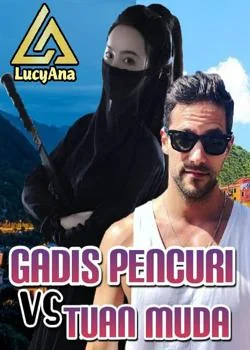 Sampul Novel GADIS PENCURI VS TUAN MUDA