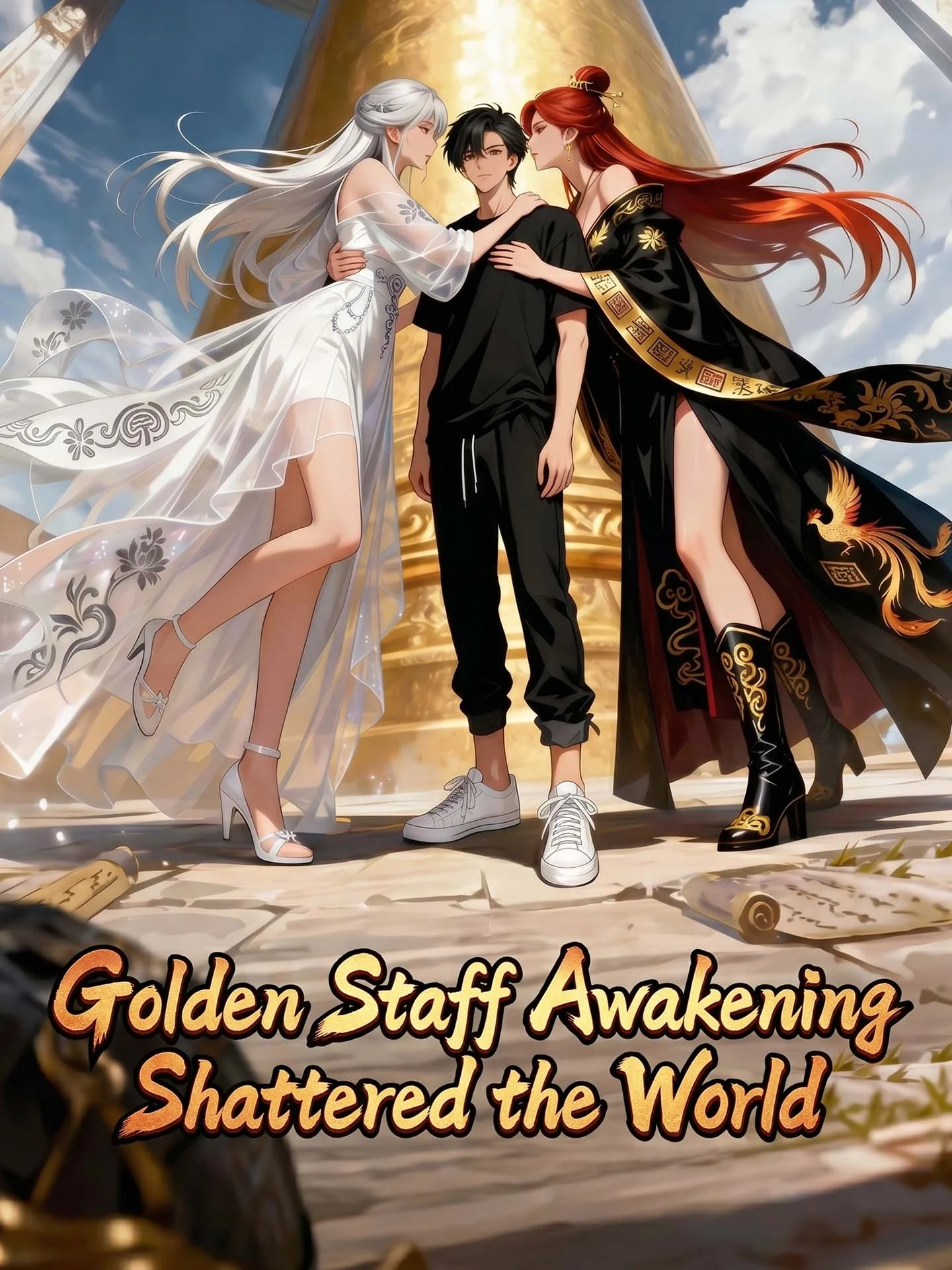 Golden Staff Awakening Shattered the World cover art