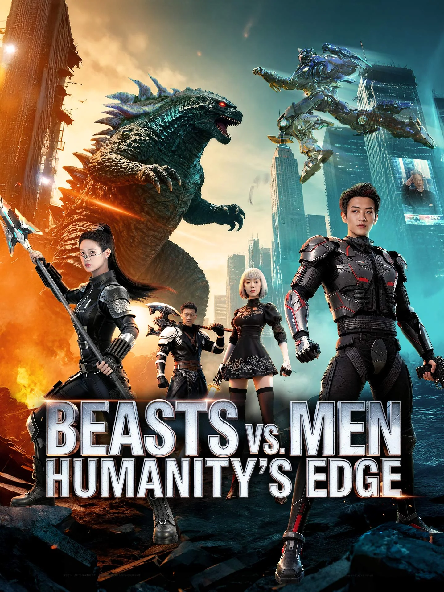 Beasts vs. Men: Humanity's Edge cover art