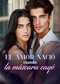 Portada de la novela El amor nació cuando la máscara cayó