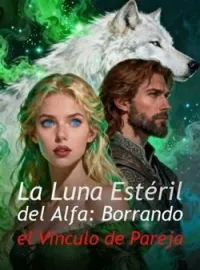 Portada de la novela La Luna Estéril del Alfa: Borrando el Vínculo de Pareja