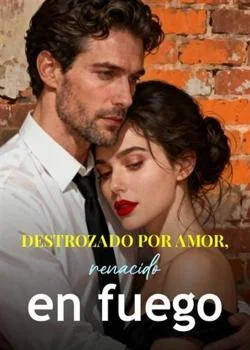 Portada de la novela Destrozado por amor, renacido en fuego