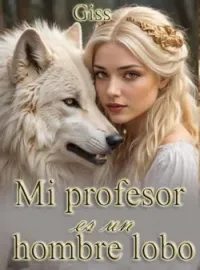 Portada de la novela Mi profesor es un hombre lobo