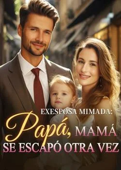 Portada de la novela Exesposa mimada: papá, mamá se escapó otra vez