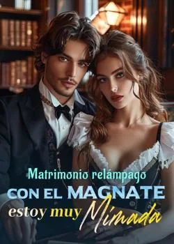 Portada de la novela Matrimonio relámpago con el magnate, estoy muy mimada